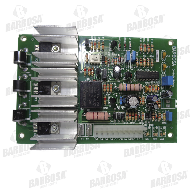CIRCUITO DE CONTROLE BASICO 42V - 3 DISSIPADOR