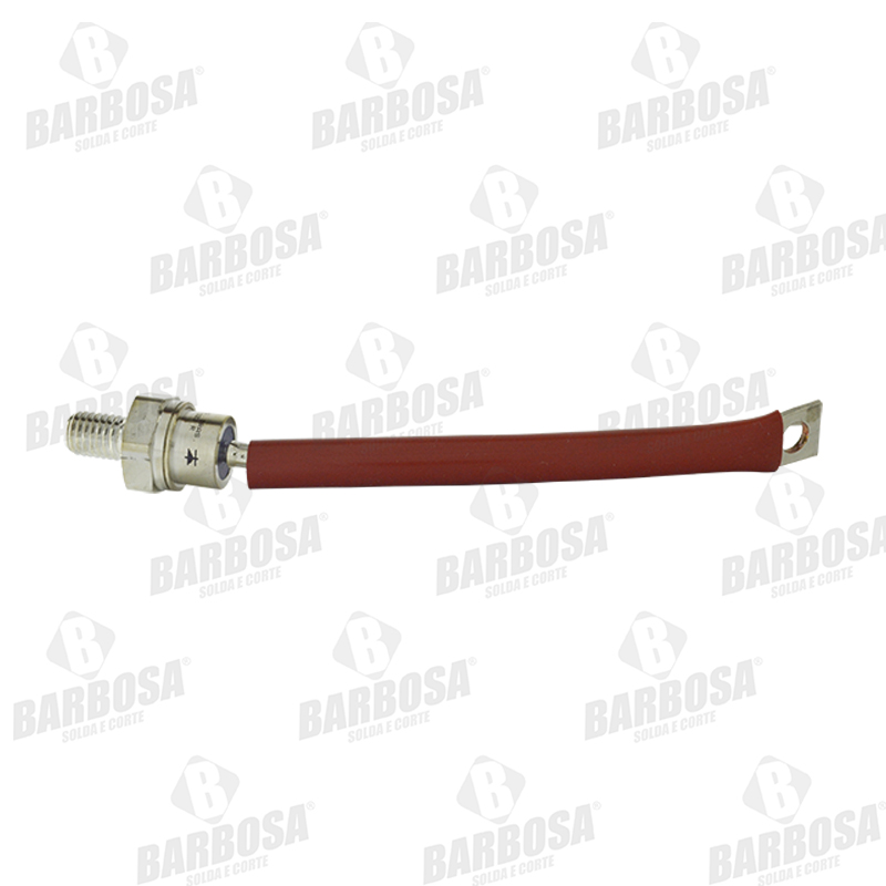 DIODO ROSCA SKN 130/08 C/ ESP. VERMELHO
