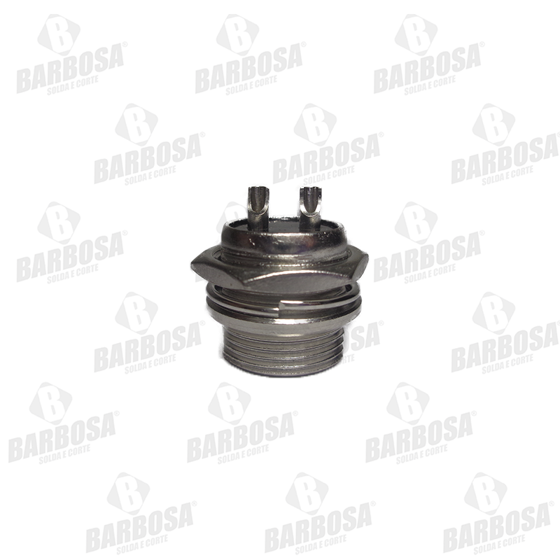 CONECTOR  2 PINOS MACHO PAINEL INVERSORA