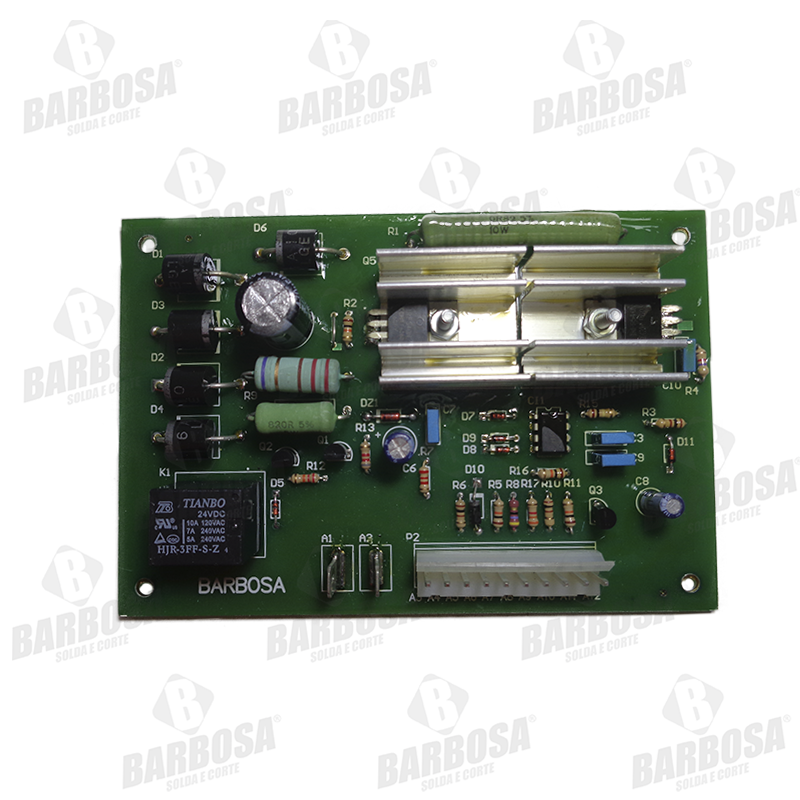 CIRCUITO DE CONTROLE BASICO 42V -2 DISSIPADOR