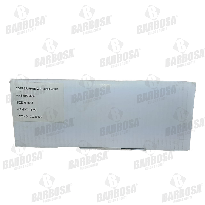 ARAME SOLDA MIG 0,8MM CAPA CAPA SEM COBRE