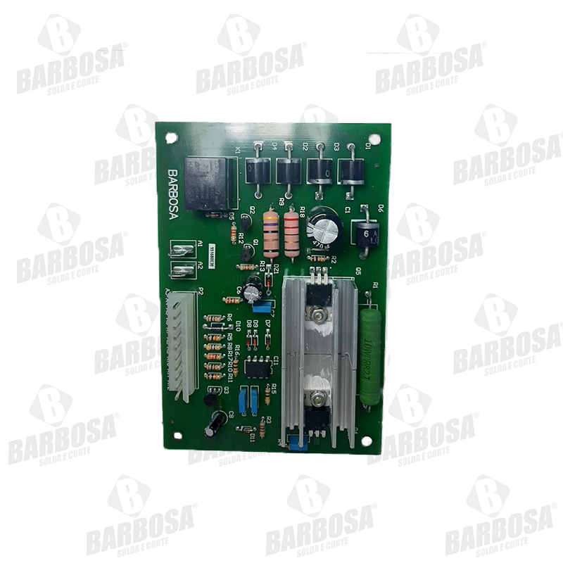 CIRCUITO DE CONTROLE BASICO 24V - 3 DISSIPADOR