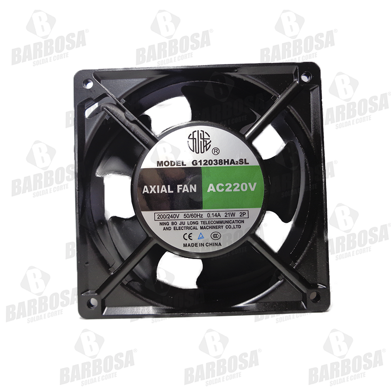 MICROVENTILADOR 120X120X38MM- 220V ALTERNADO