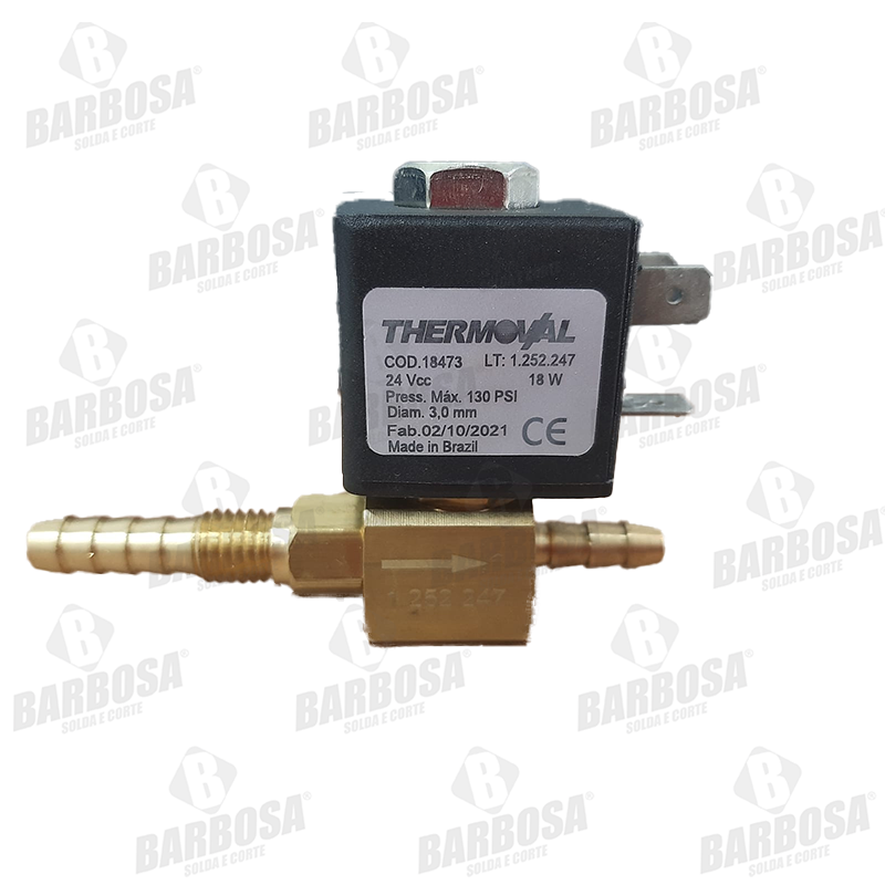 VALVULA SOLENOIDE 24VCC P/ PAINEL