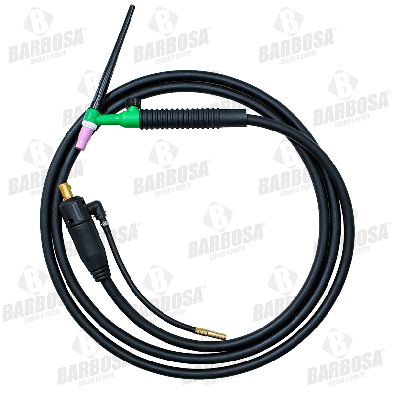 TOCHA TIG 9V FLEXIVEL-3,0M-ADAPTADOR 12,8MM