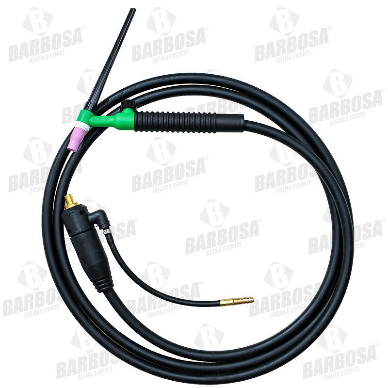 TOCHA TIG 9V FLEXIVEL-3,0M-ADAPTADOR 9MM