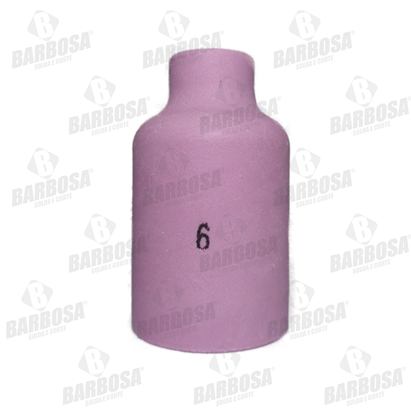BOCAL CERAMICO GAS LENS N6-9,5MM (442)
