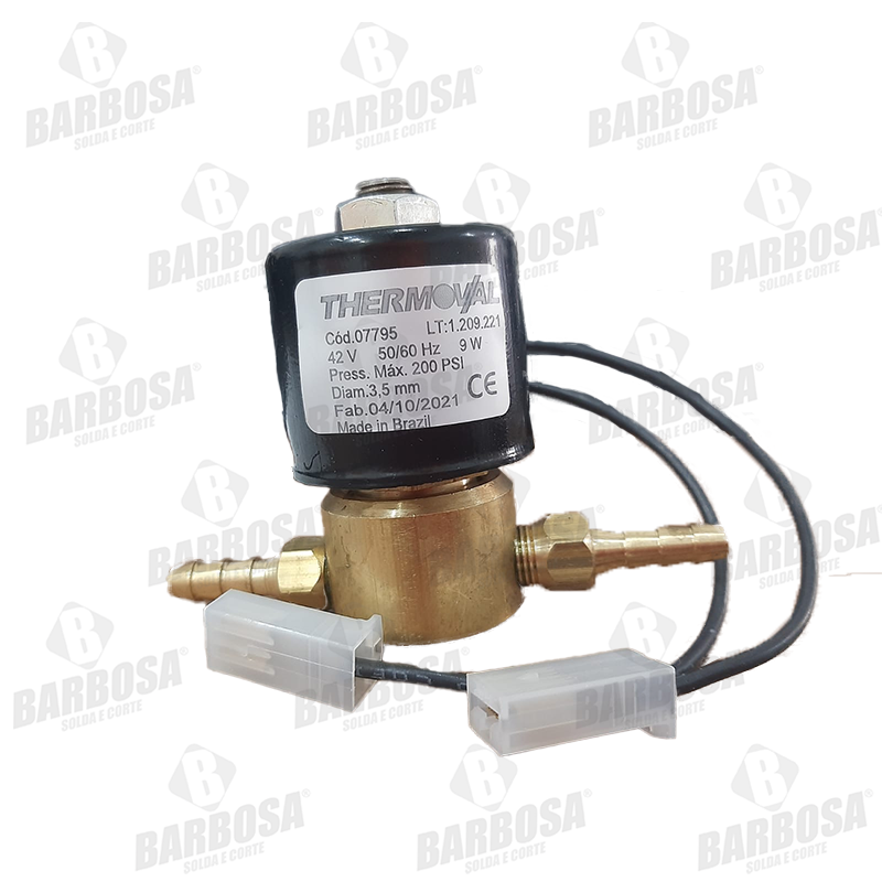 VALVULA SOLENOIDE 42V C/ CONEXAO