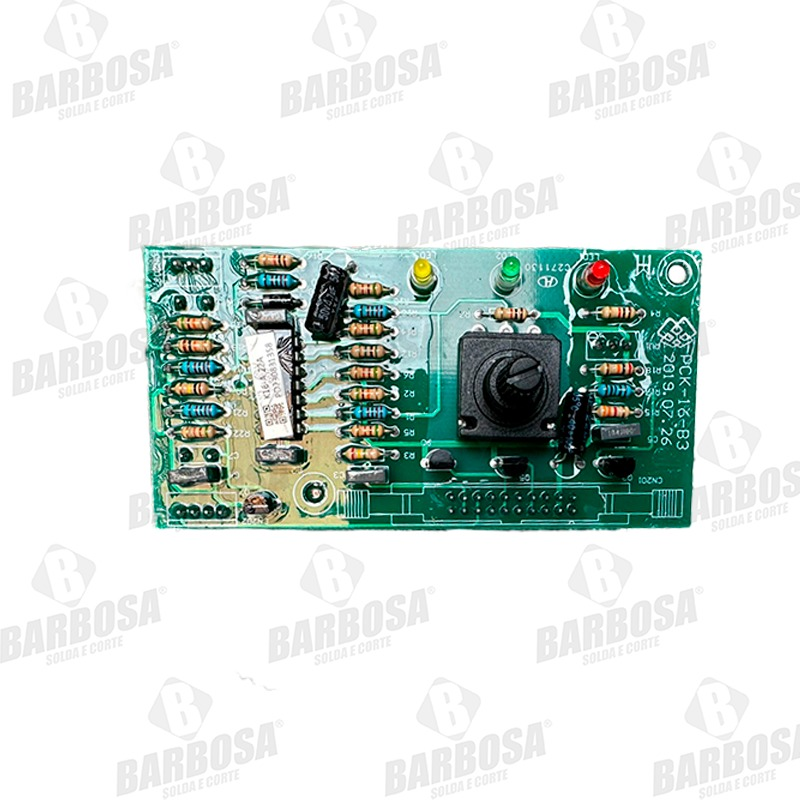 CIRCUITO DE CONTROLE FRONTAL SOLDA PINO