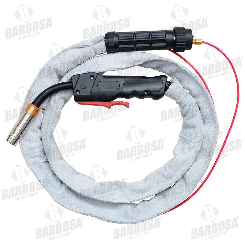 TOCHA MIG 235- 2M P/ ALUMINIO C/ RASPA