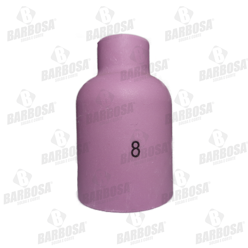 BOCAL CERAMICO GAS LENS PESADO N8-13MM