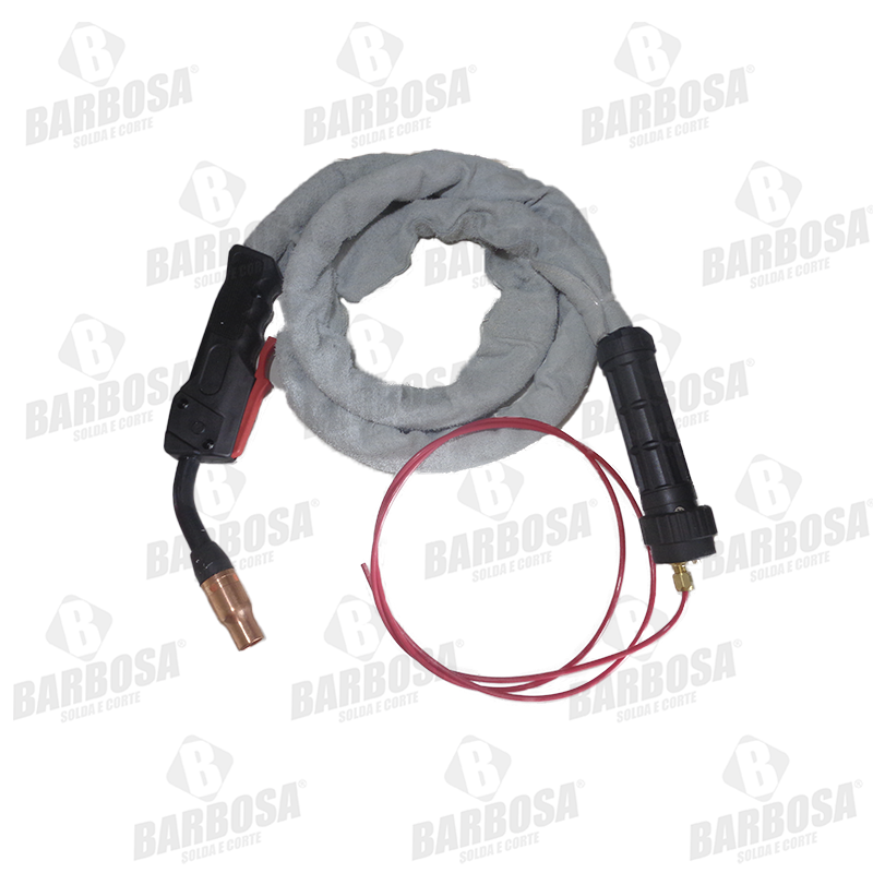 TOCHA MIG 250 -2M C/ RASPA P/ ALUMINIO