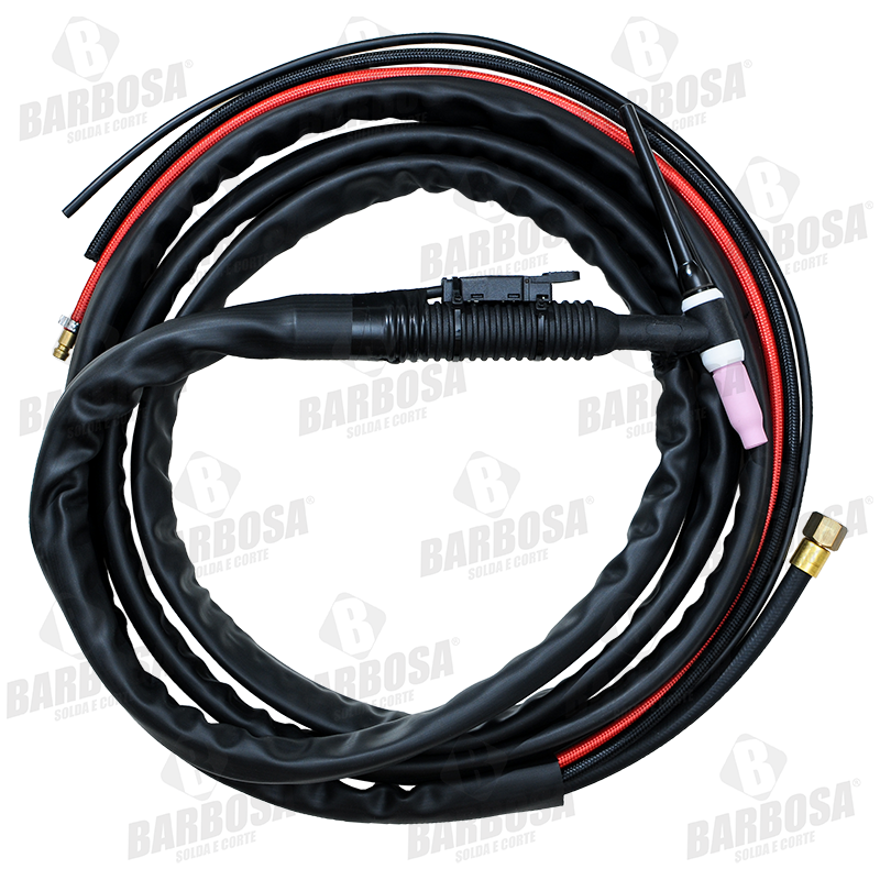 TOCHA TIG 18/350 - 3,5M COM PORCA 3/8 (M16X1,5)