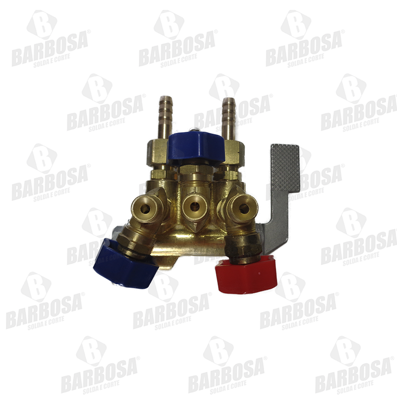 CONJUNTO REGULAGEM GASES MAQUINA CG1-30 ENT. 3/8