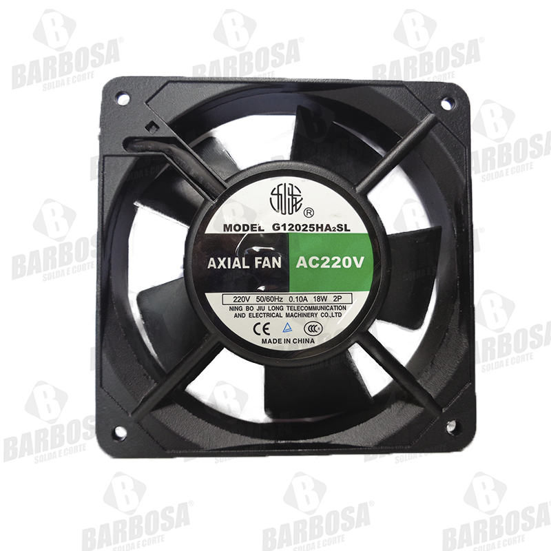 MICROVENTILADOR 120X120X25MM- 220V ALTERNADO