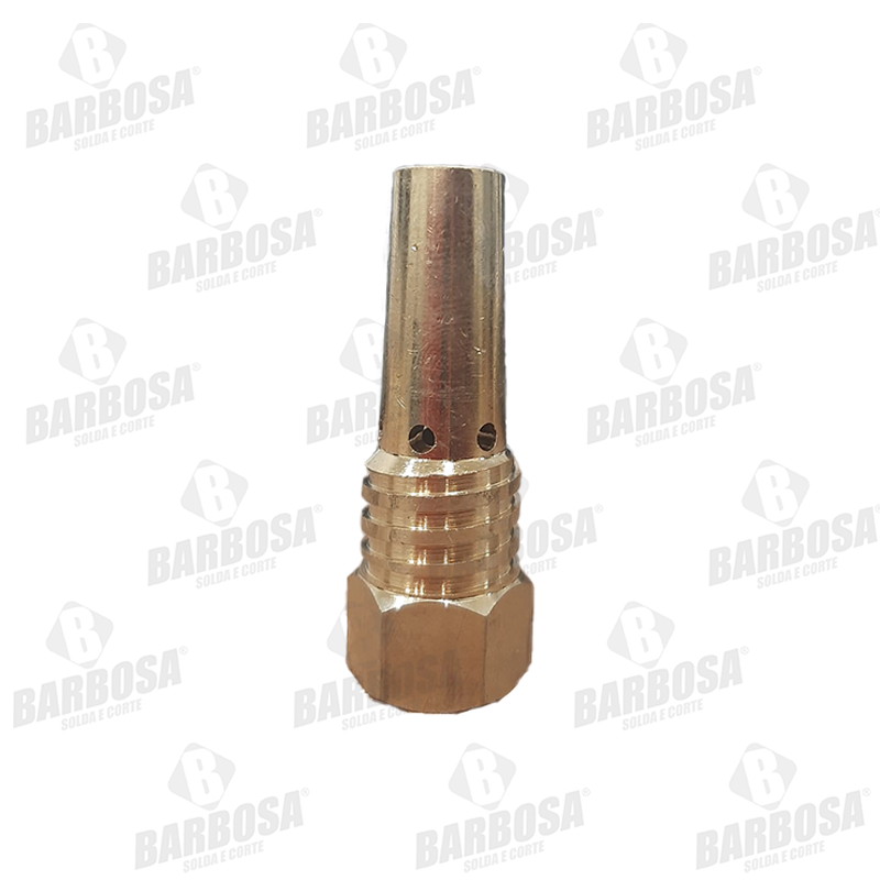 DIFUSOR DE GAS LONGO 49MM ROSCA QUADRADA -M8